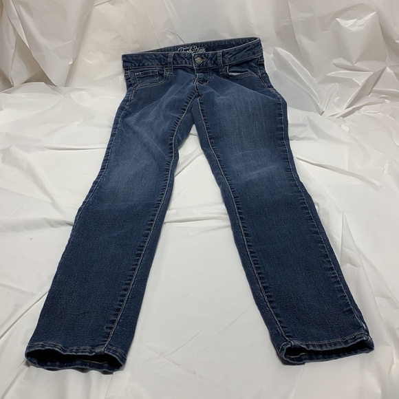 WOMEN’S Old Navy The Rock Star Blue Jeans Size 10 - Picture 1 of 9